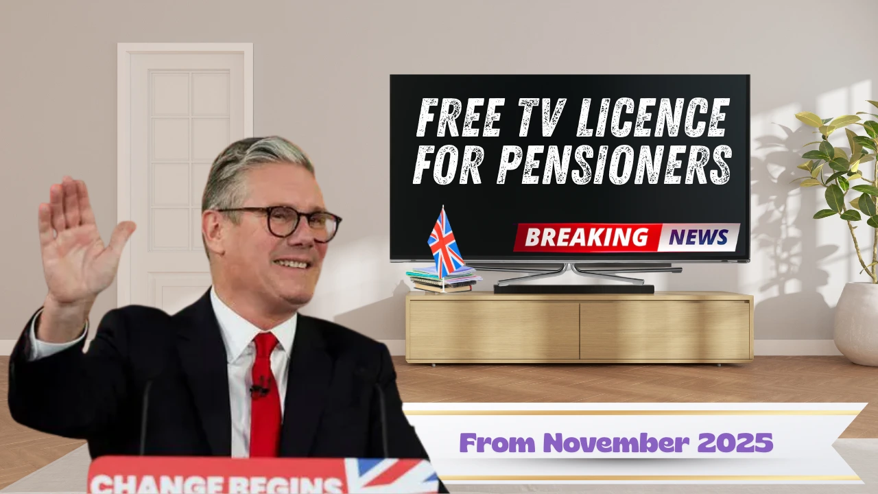 Free TV Licence for pensioners